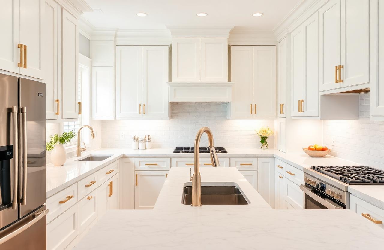 Custom kitchen millwork after